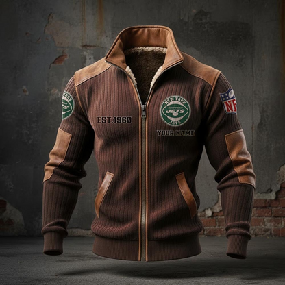 NYJ x NFL Premium Fleece-Lined Sweatshirt DDT CTND