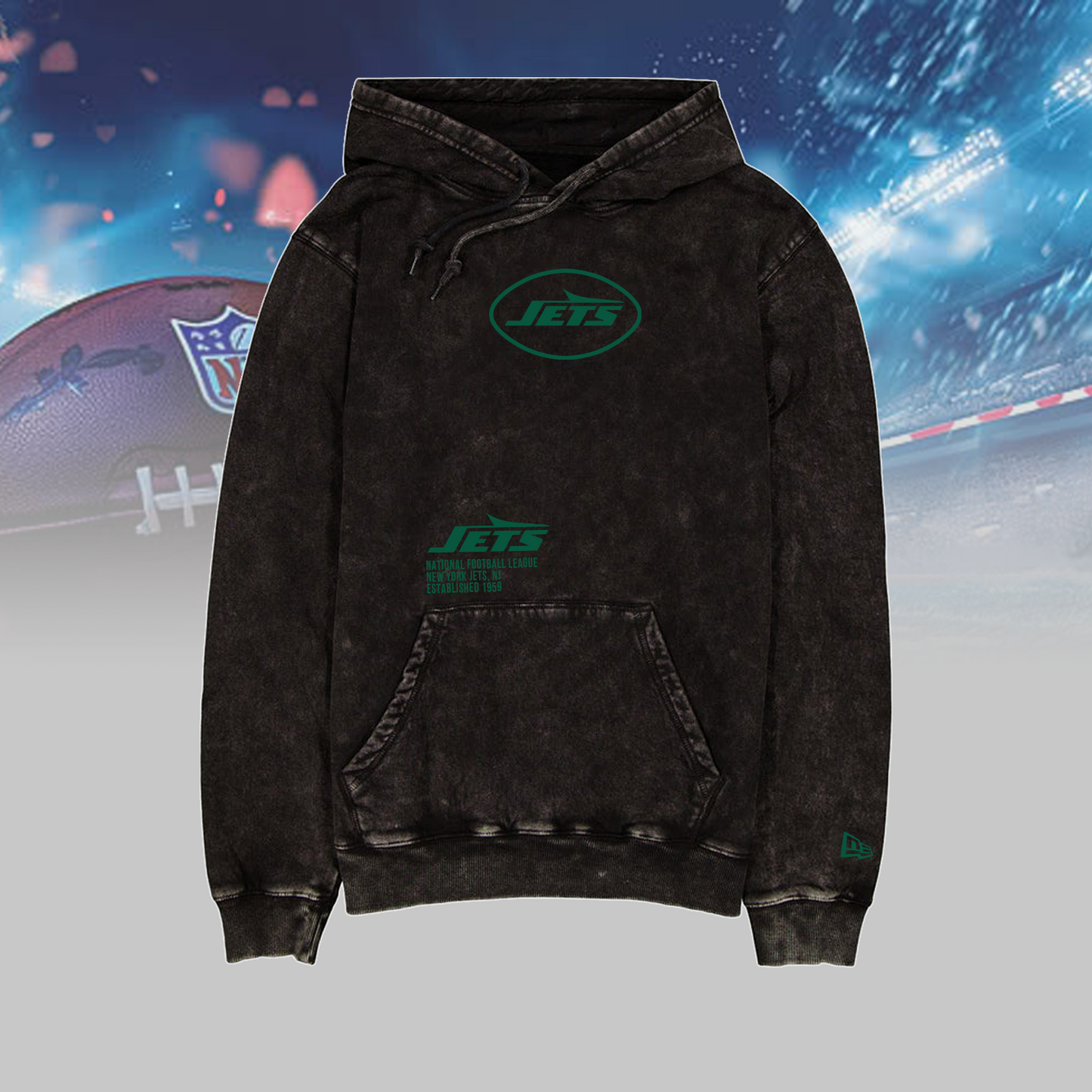 NYJ x NFL Sport Night Black Hoodie DATND TANTD 151125