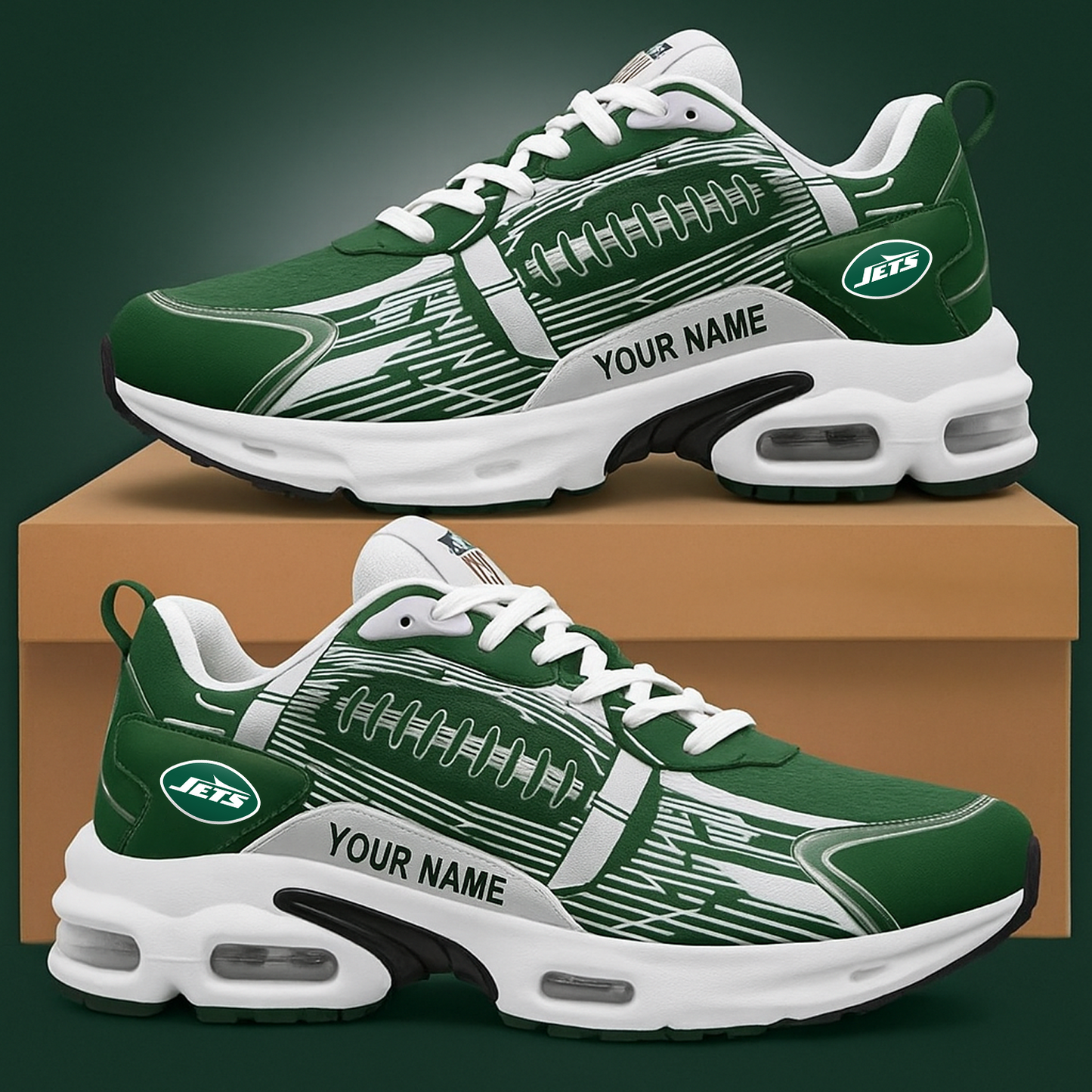 NYJ x NFL Sport Sneakers Limited Edition DATND TANTD 101125