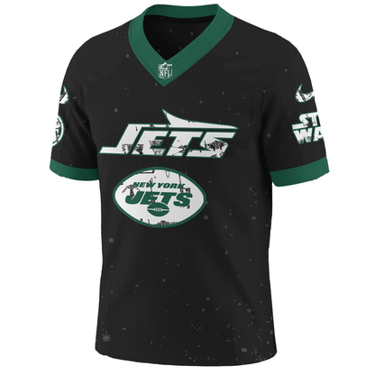 NYJ x S.Wars Darth Vader 2025 Football Jersey DDT NTL