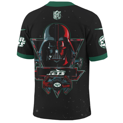 NYJ x S.Wars Darth Vader 2025 Football Jersey DDT NTL
