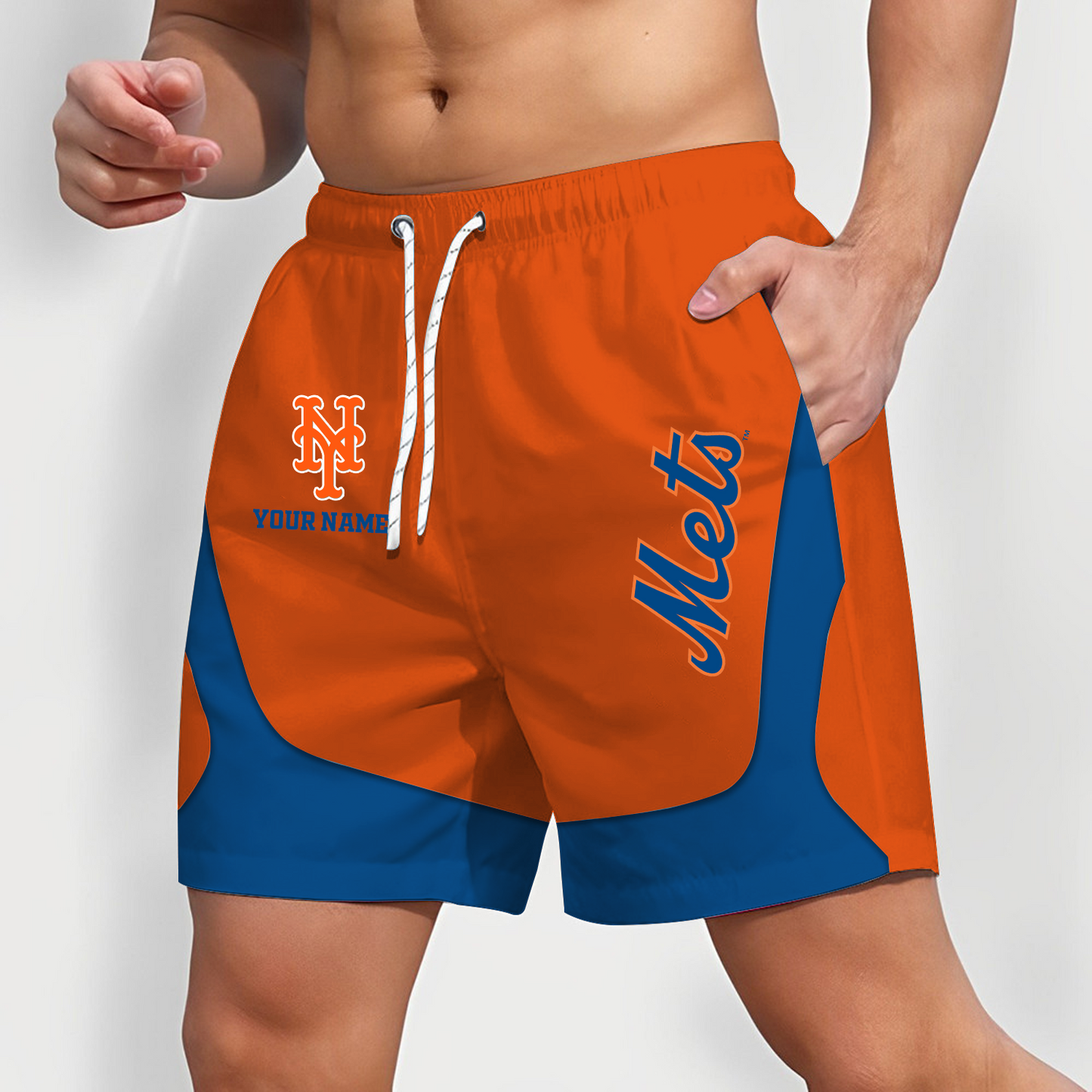 NYM x MLB Team Special Short Pants For Men Custom Name Gifts DATND TANTD