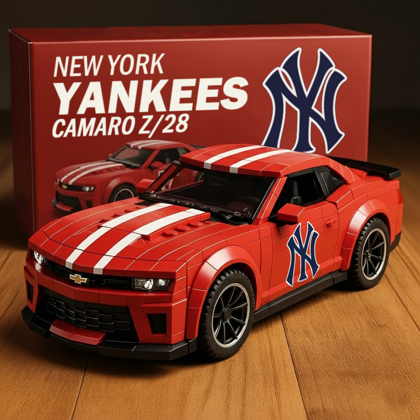 NYY x MLB Baseball Team Camaro Z28 1511 DatND DVT