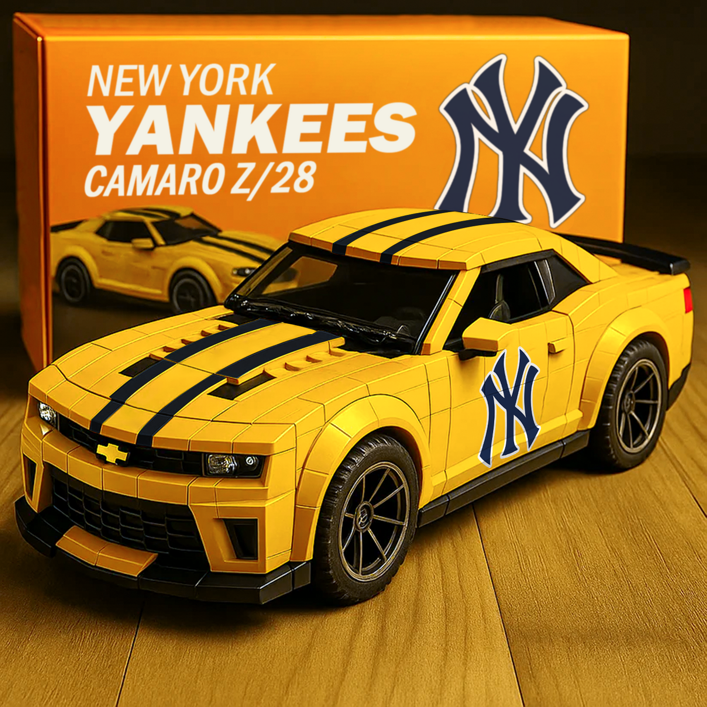 NYY x MLB Baseball Team Camaro Z28 1511 DatND DVT