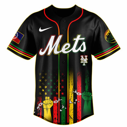 New York Mets MLB X Juneteenth Day Baseball Jerseys NDD