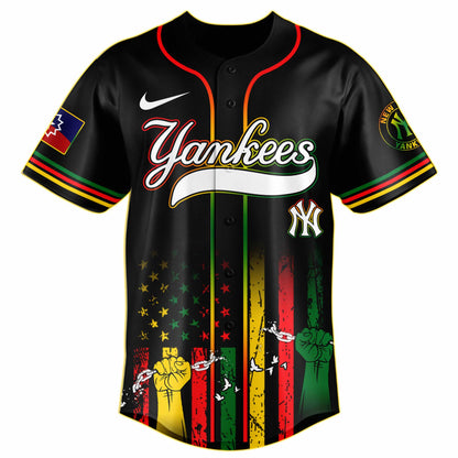 New York Yankees MLB X Juneteenth Day Baseball Jerseys NDD