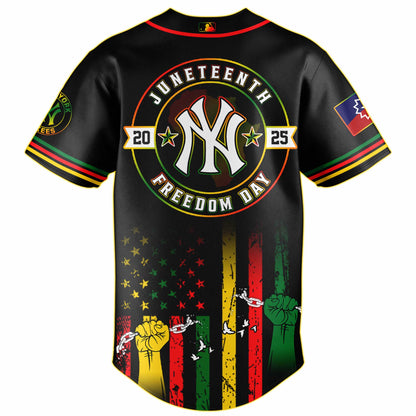 New York Yankees MLB X Juneteenth Day Baseball Jerseys NDD