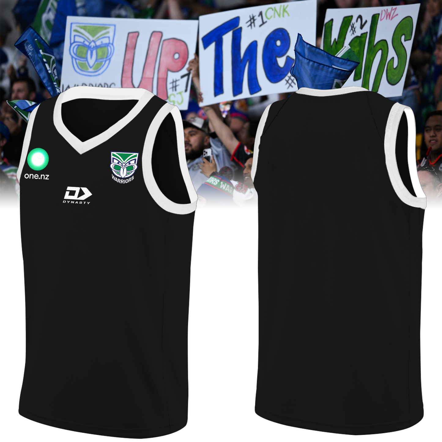 New Zealand Warriors Up The Wahs Jersey NRL TM V3