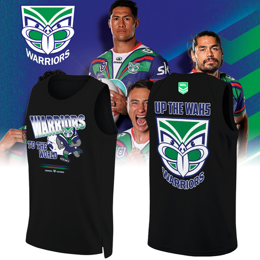 New Zealand Warriors Up The Wahs Jersey NRL TM V4