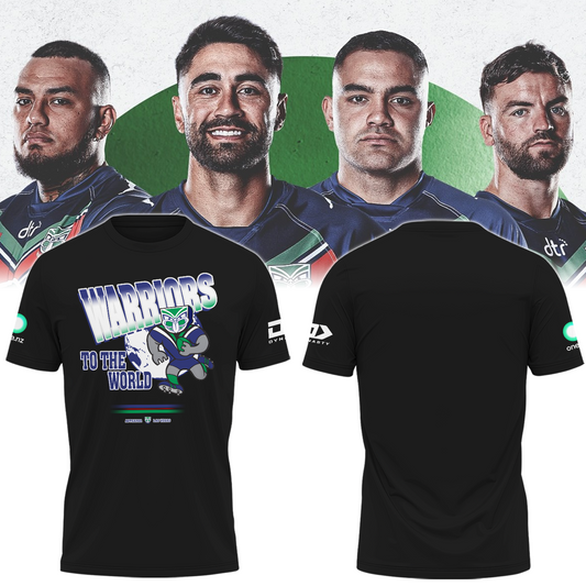 New Zealand Warriors Up The Wahs T-Shirt NRL TM - You will save more when you buy the clothes and hat combo V6