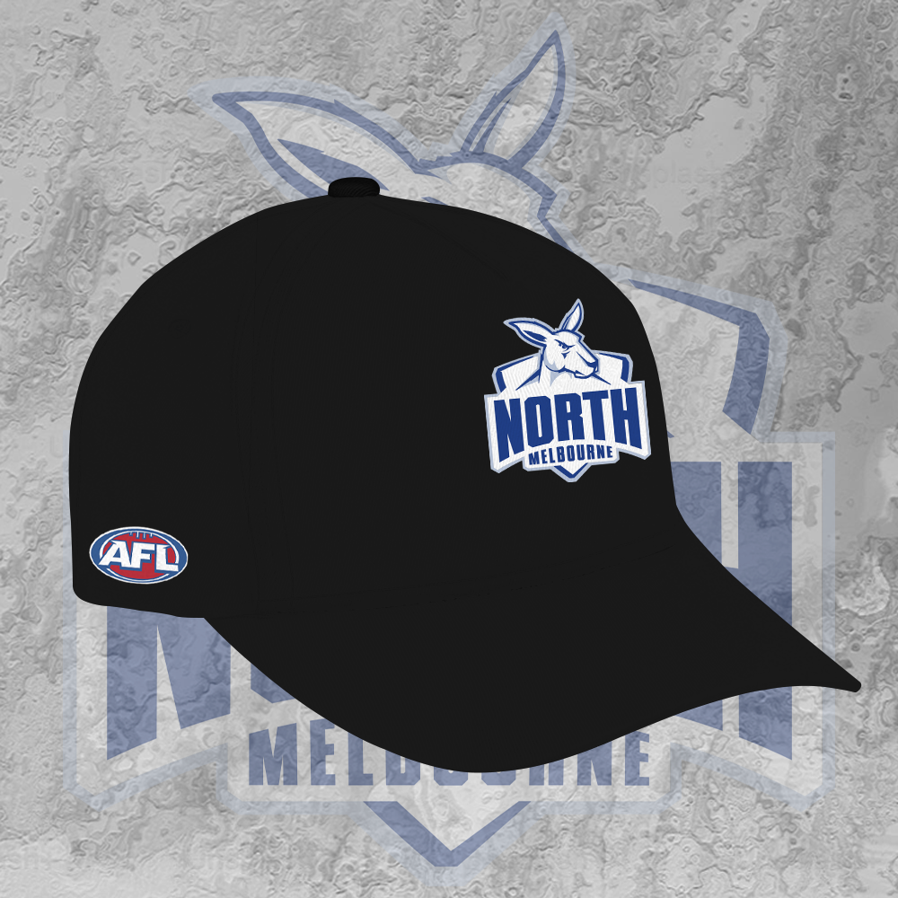 North Melbourne AFL 2025 Polo Shirt TM NTA V2