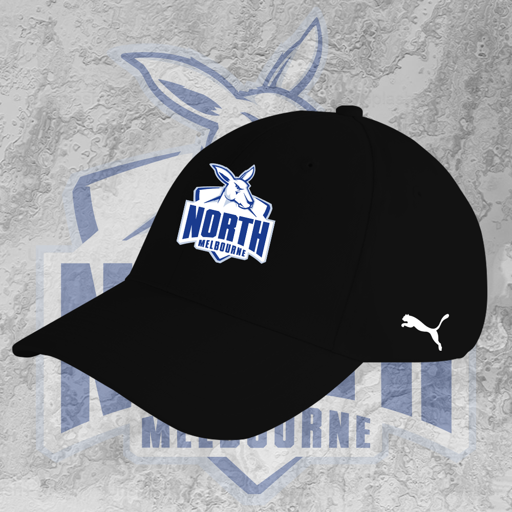 North Melbourne AFL 2025 Polo Shirt TM NTA V4