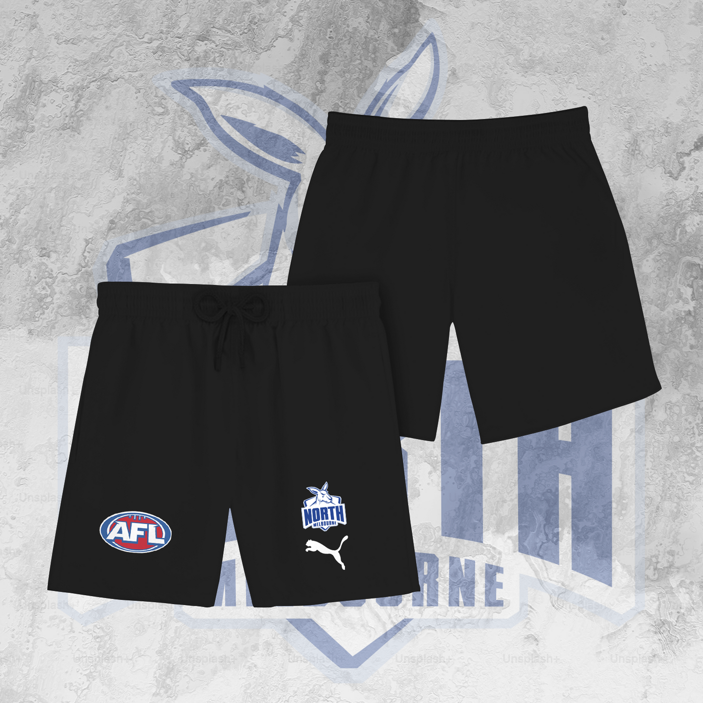 North Melbourne AFL 2025 Polo Shirt TM NTA V1