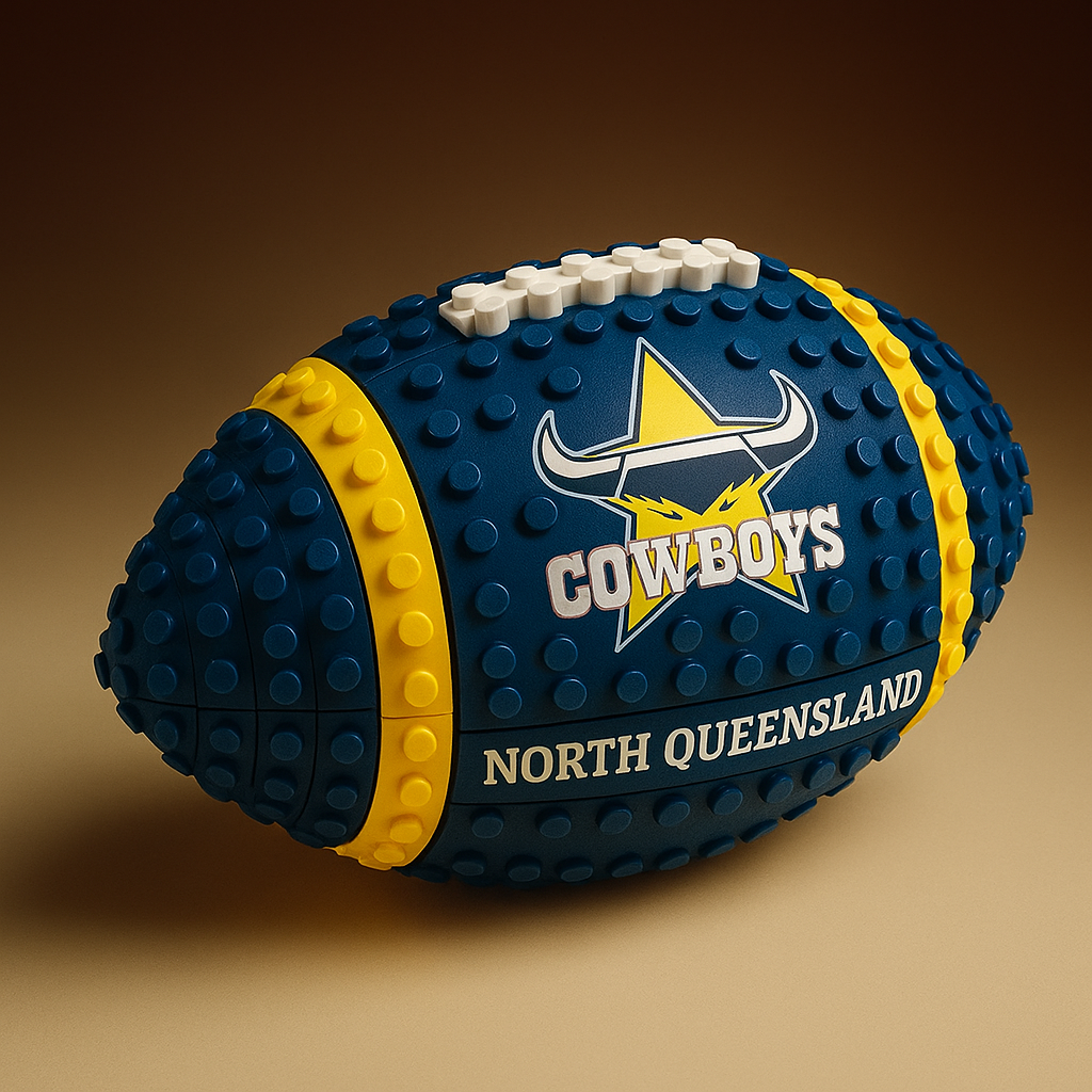 NRL Teams Building Block Rugby Set DDT CTND