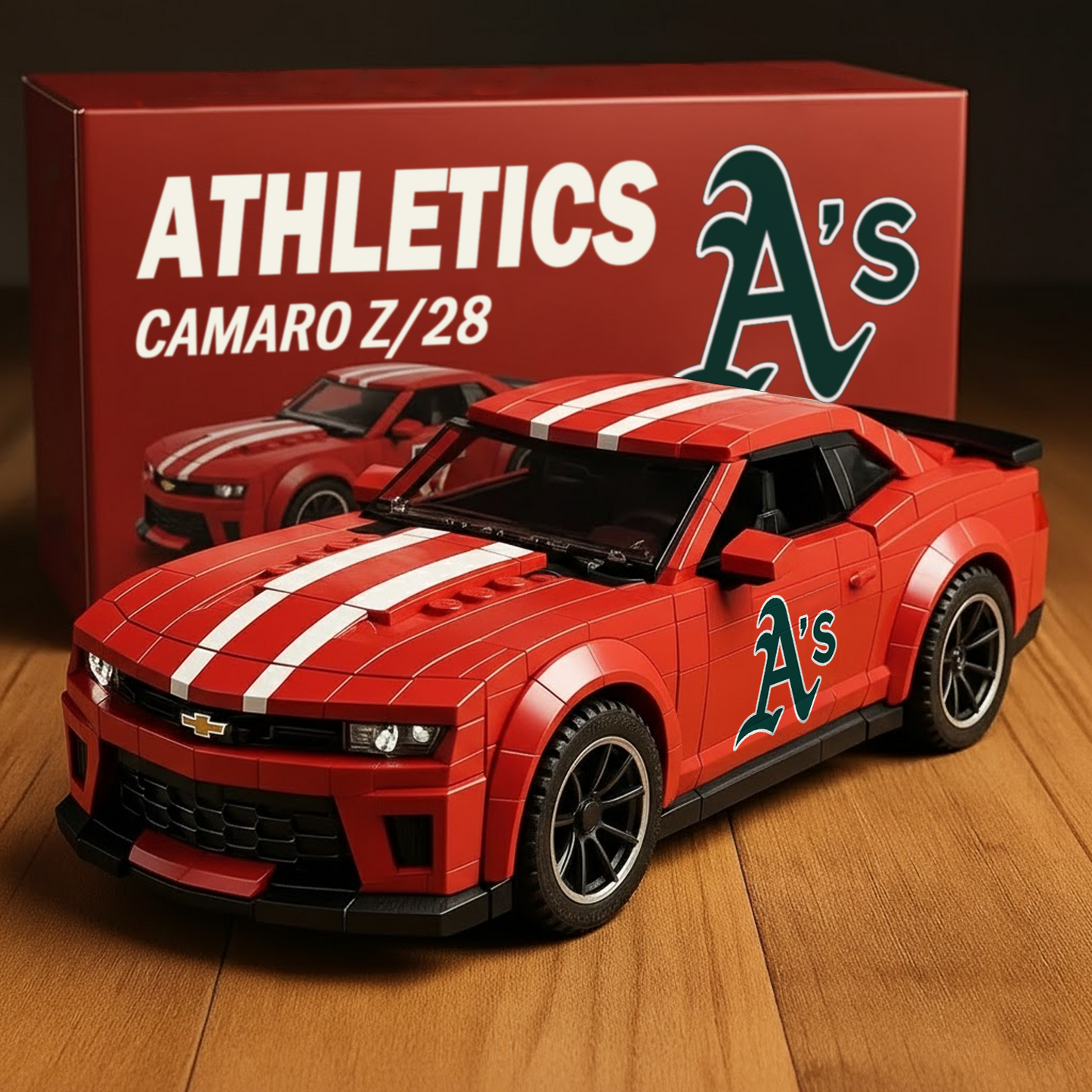 OAK x MLB Baseball Team Camaro Z28 1511 DatND DVT
