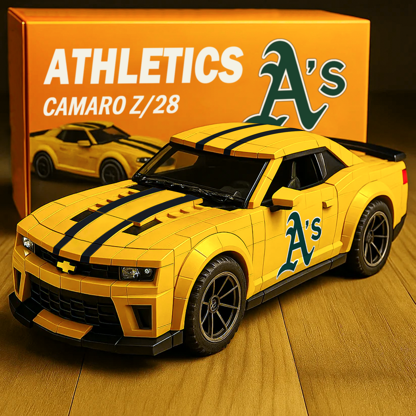 OAK x MLB Baseball Team Camaro Z28 1511 DatND DVT