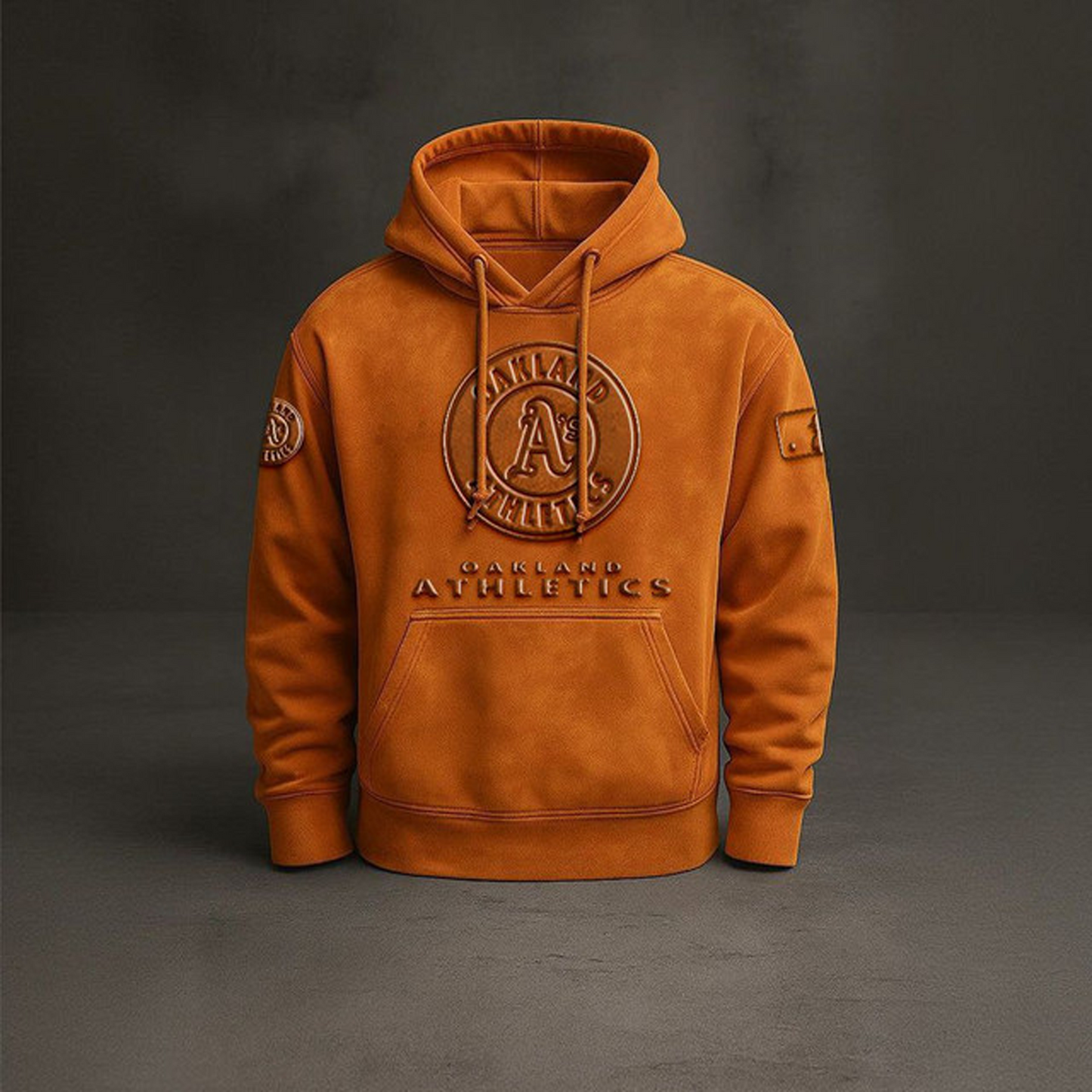 OAK x MLB Embossed Hoodie DatND THUONGNH