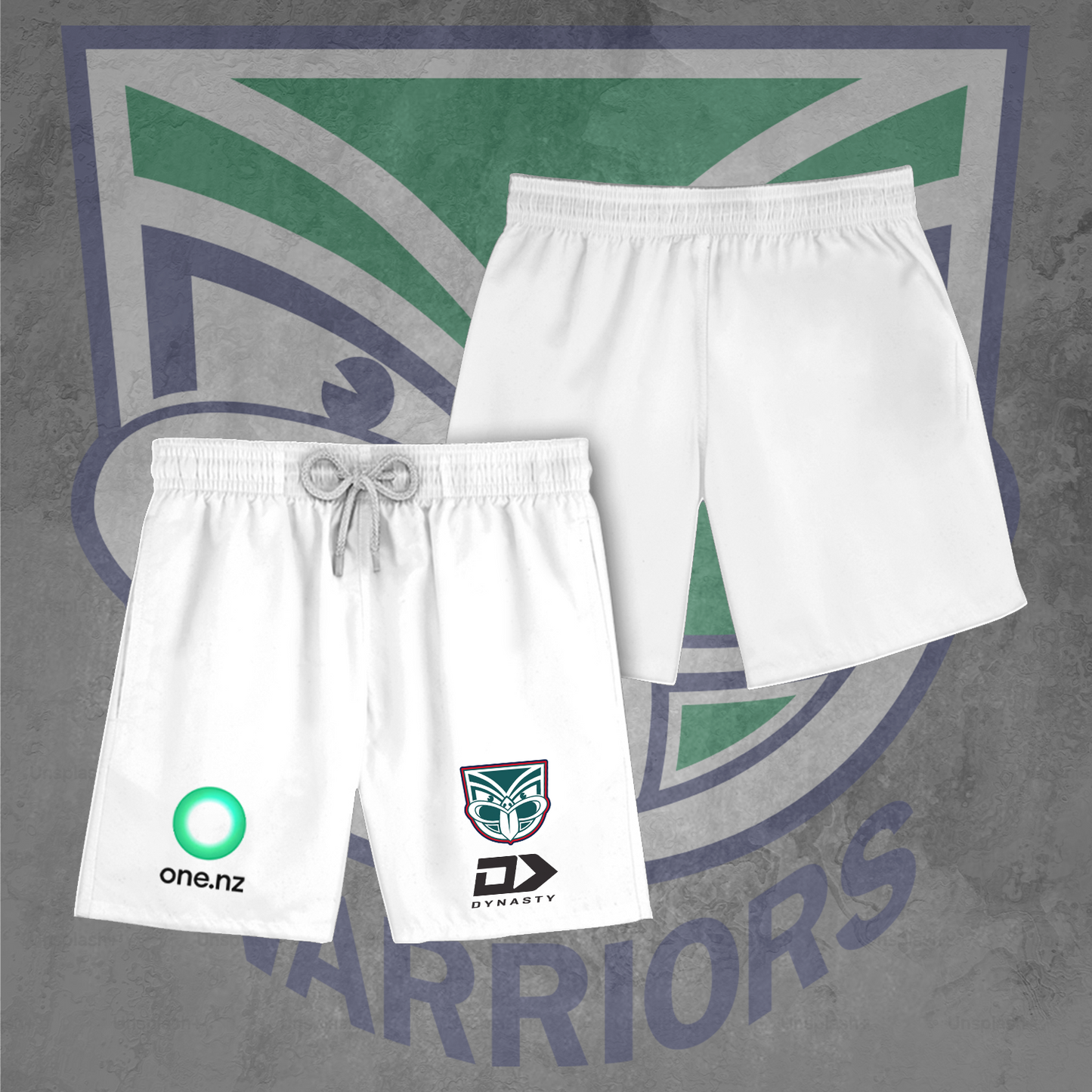 New Zealand Warriors NRL 2025 Polo Shirt TM NTA V3