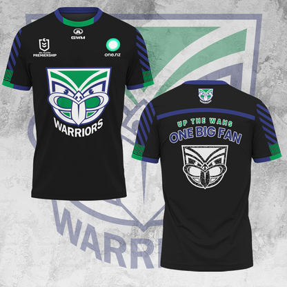 New Zealand Warriors NRL Up The Wahs Limited Edition T-Shirt TM V08