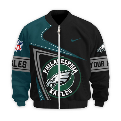 PE Premium NFL Game Day 3D Bomber Jacket DDT NTL