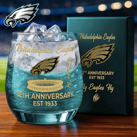 PE Premium NFL Legacy Celebration Whiskey Glass DDT 111125 NTL