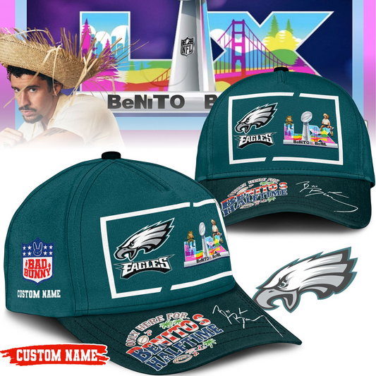 PE Premium NFL Only Here For Benitos Halftime Cap DDT HLPHUONG