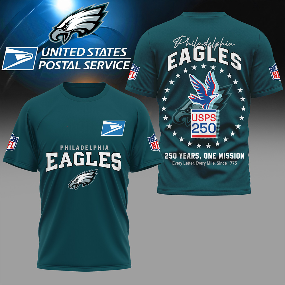 PE Premium NFL United States Postal Service 250th Anniversary 3D Shirt DDT CTND
