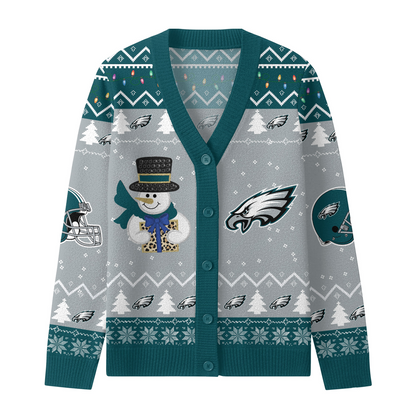PE x NFL Premium Knitted Cardigan Jacket DDT CTND