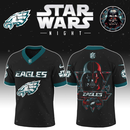 PE x S.Wars Darth Vader 2025 Football Jersey DDT NTL