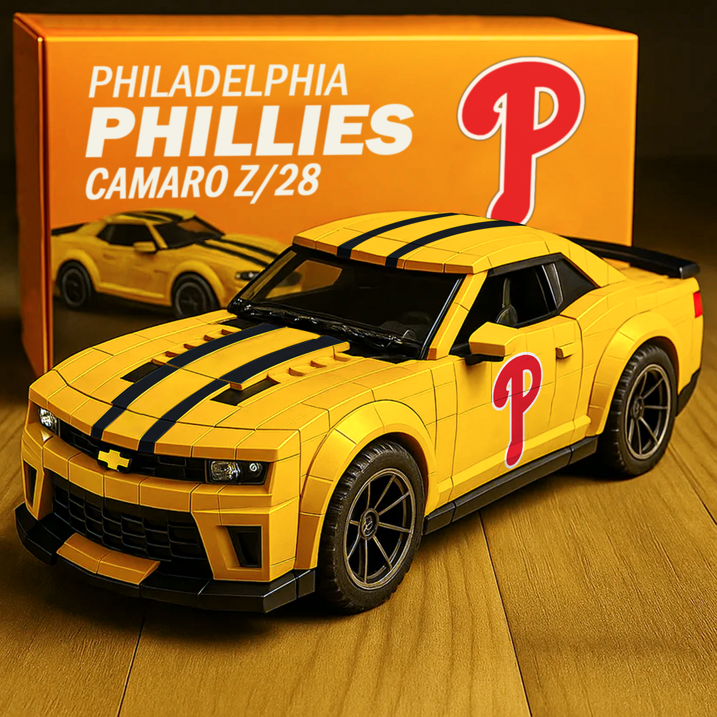 PHI x MLB Baseball Team Camaro Z28 1511 DatND DVT