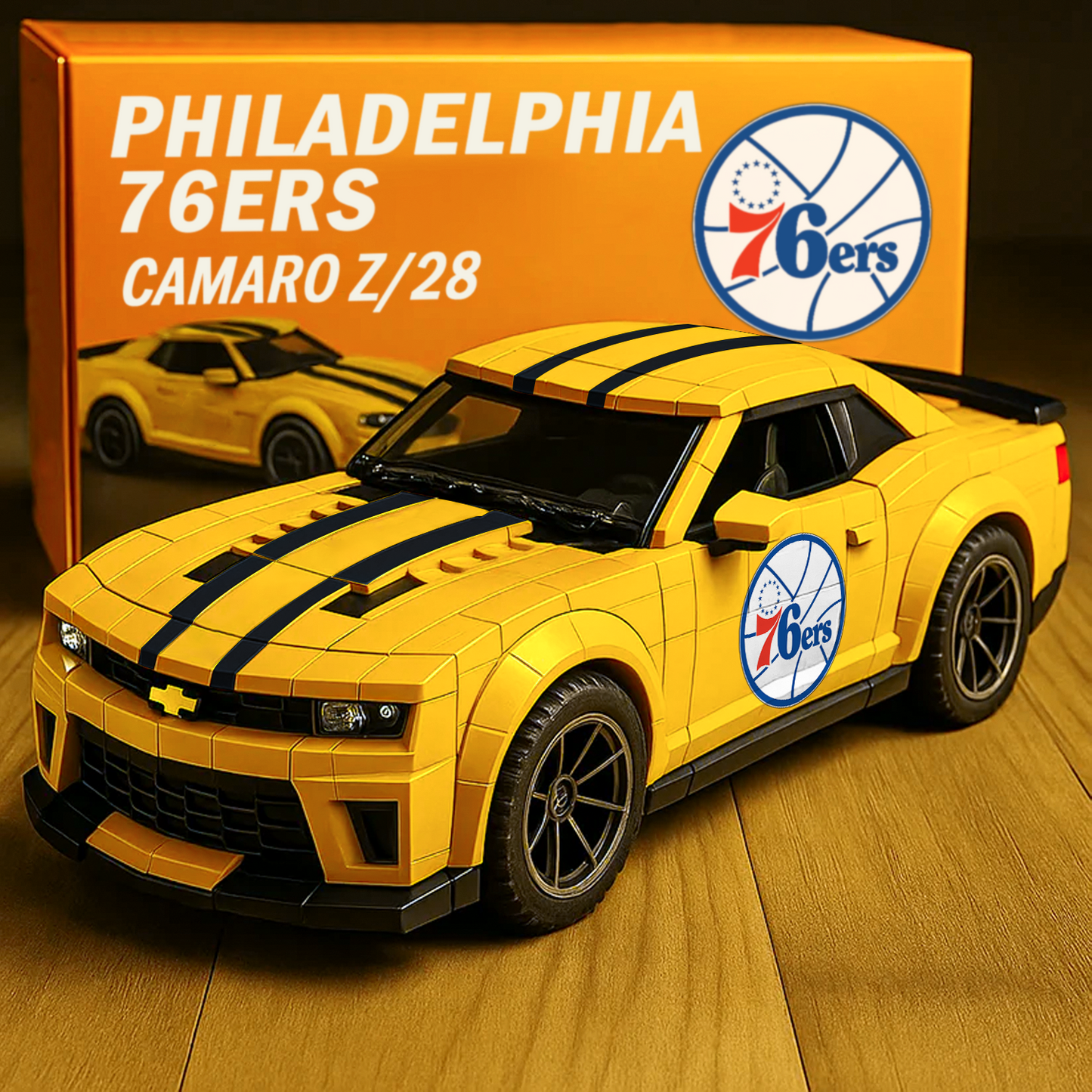PHI x NBA Basketball Team Camaro Z28 DatND DVT