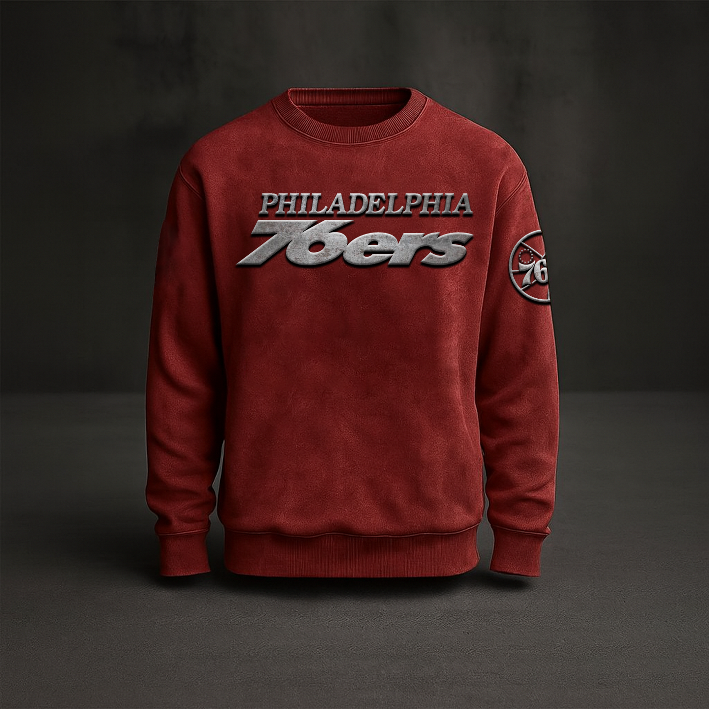 PHI x NBA Embossed Sweat Shirt DATND TANTD