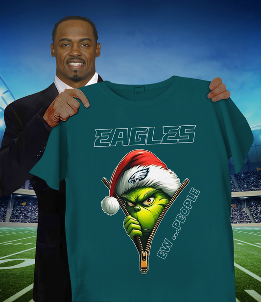 PHI x NFL Christmas T-Shirt DATND TANTD 151125