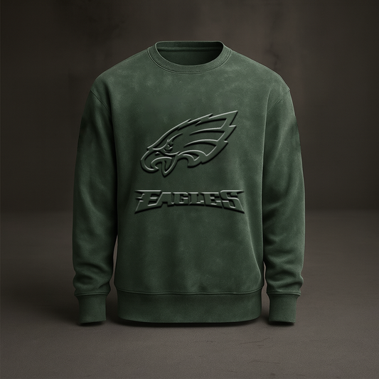 PHI x NFL Embossed Sweat Shirt DATND TANTD