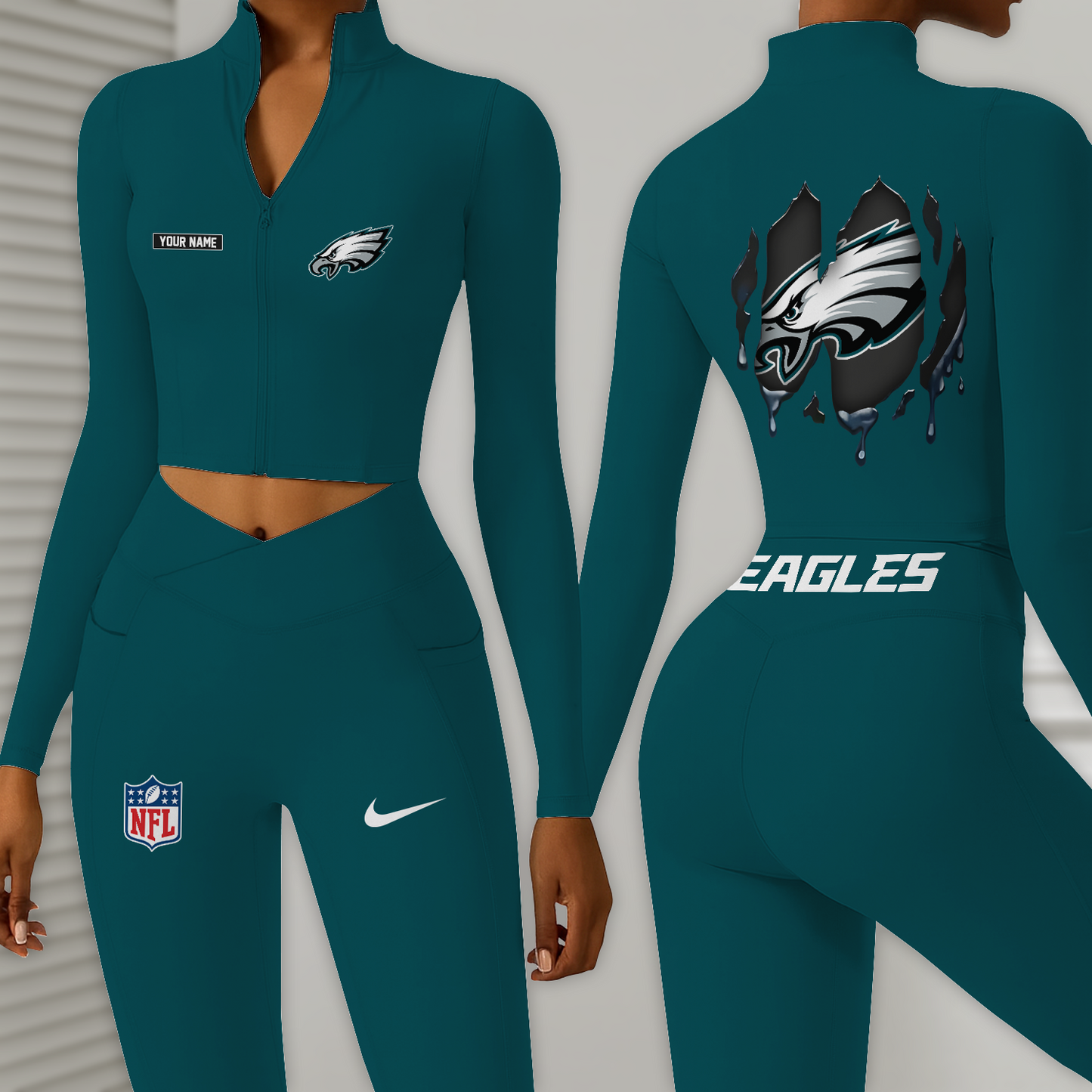 PHI x NFL Women's Activewear Set DatND DVT
