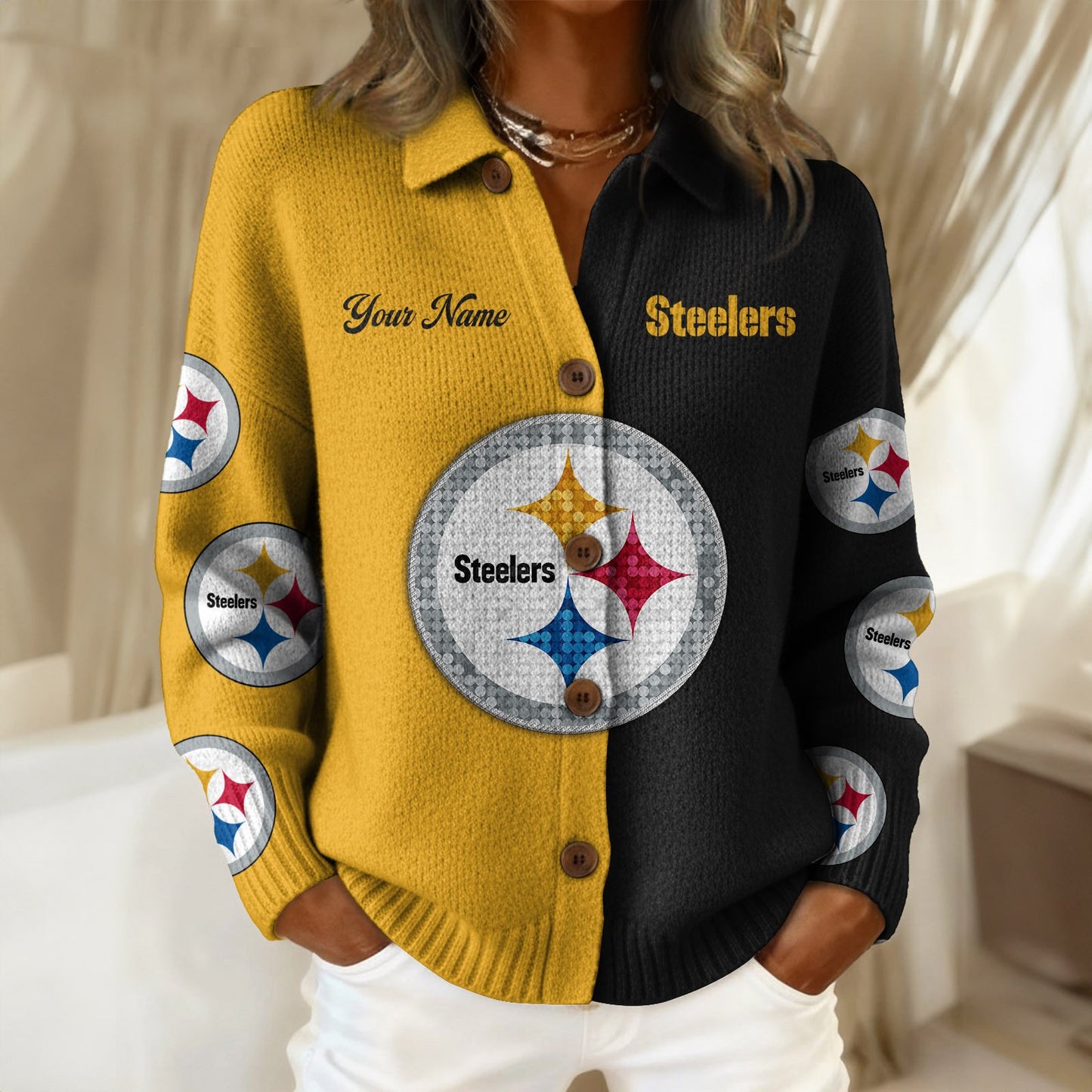 PIT x NFL Cardigan Jacket 1011 DatND DVT