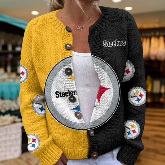 PIT x NFL Cardigan Sweatshirt With Button v1  DatND DVT