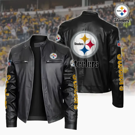 PIT x NFL Sport Leather Jacket DATND TANTD