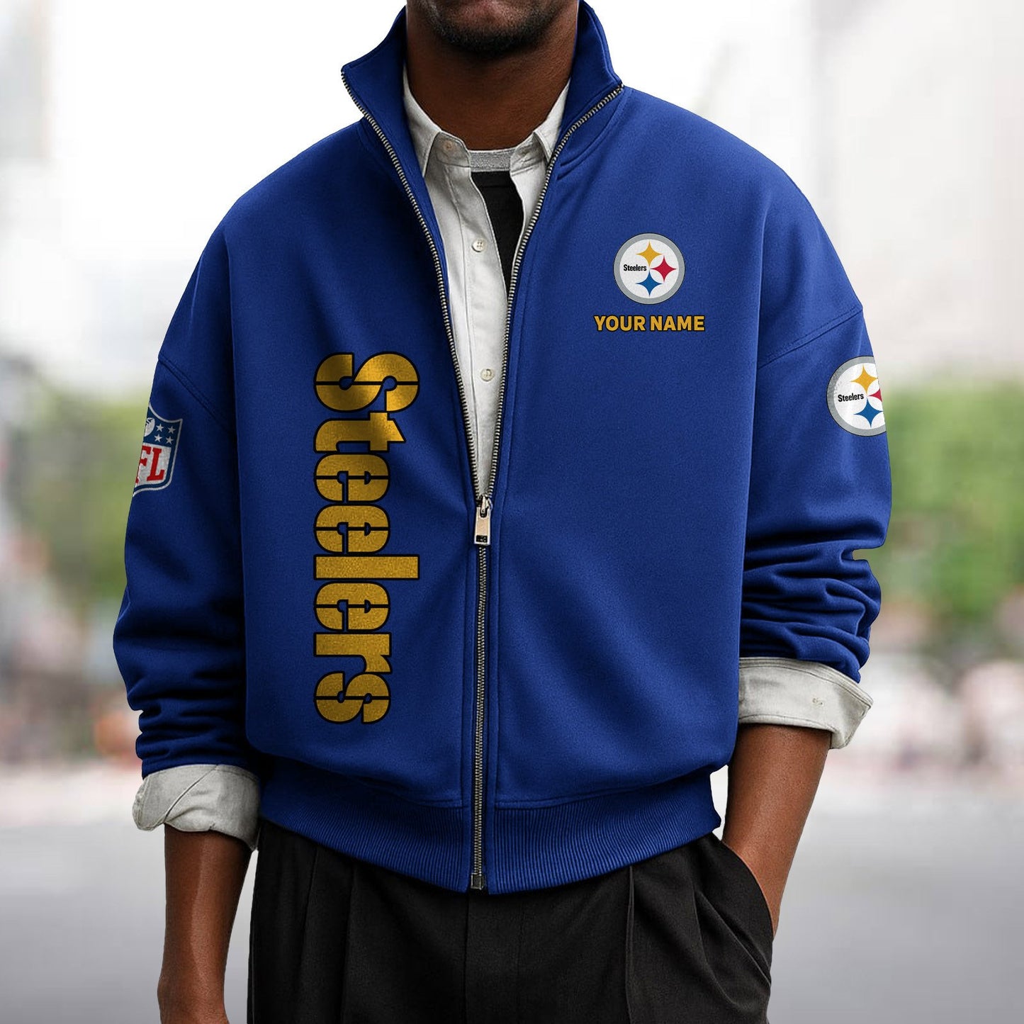 PIT x NFL Sweatshirt Full Zip DATND TANTD