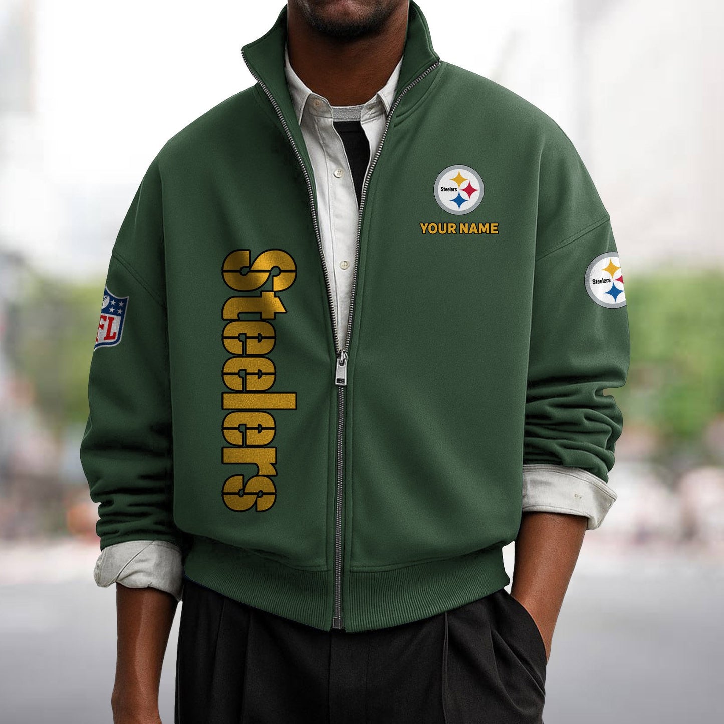 PIT x NFL Sweatshirt Full Zip DATND TANTD