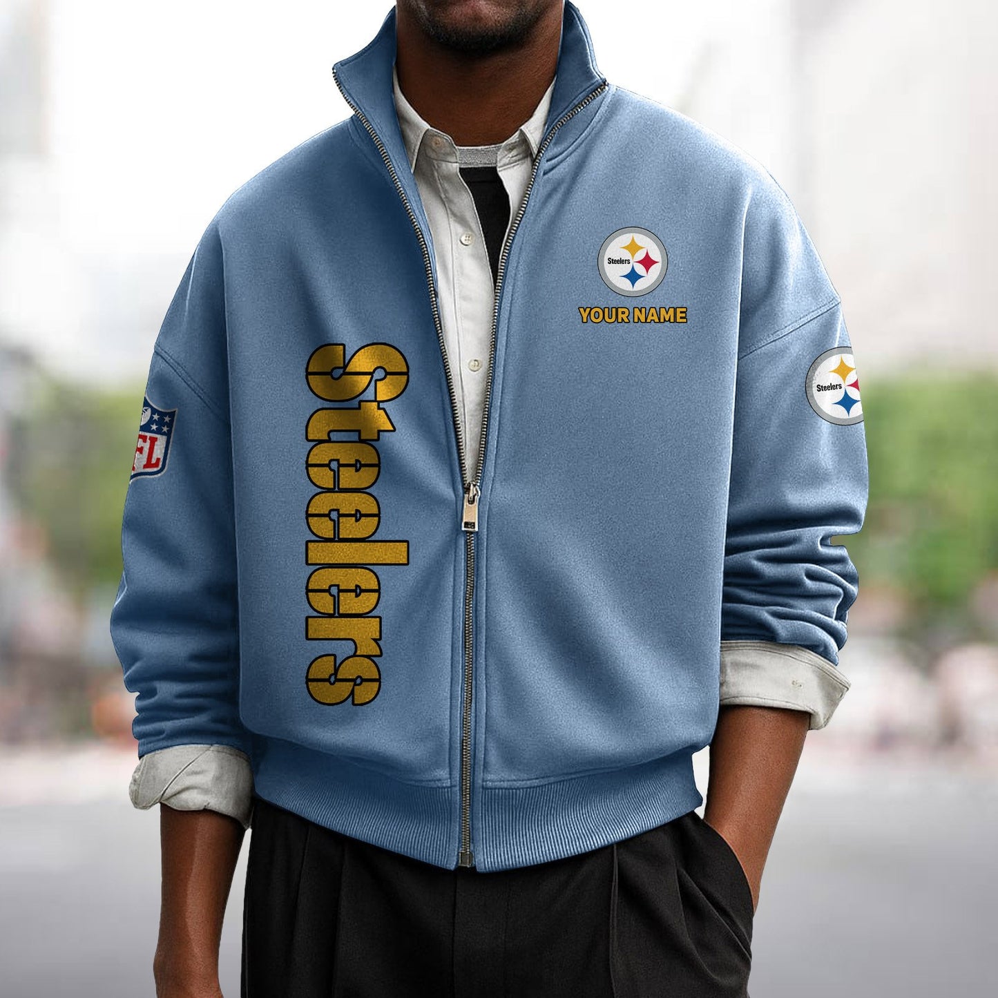 PIT x NFL Sweatshirt Full Zip DATND TANTD