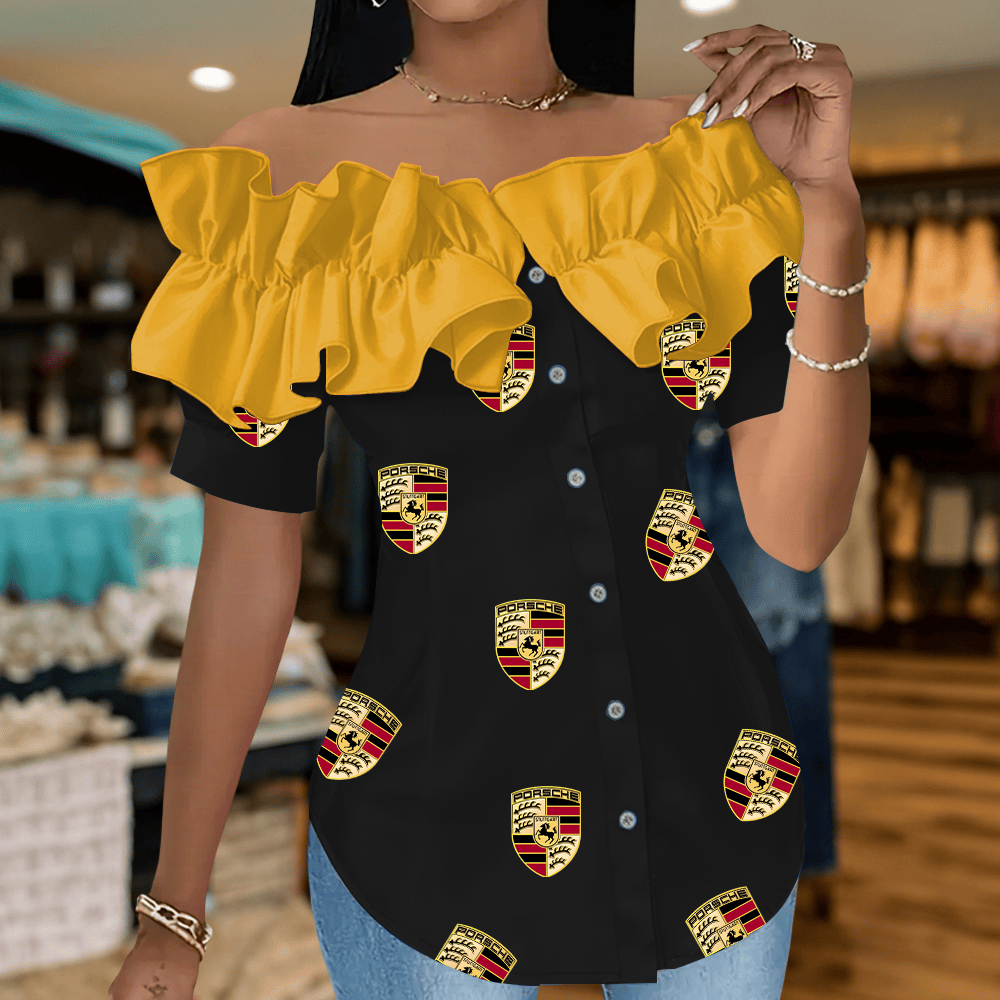 POR Premium Women Ruffle Off-Shoulder Blouse DDT CTND