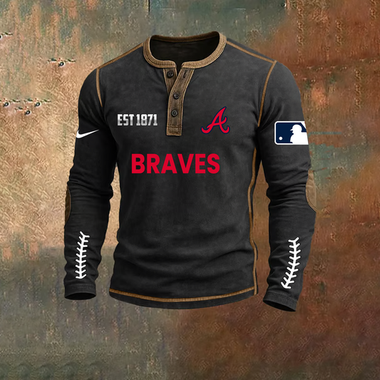 PREMIUM MLB X ATL LONG SLEEVE SHIRT NDT TDT