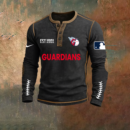 PREMIUM MLB X CLE LONG SLEEVE SHIRT NDT TDT