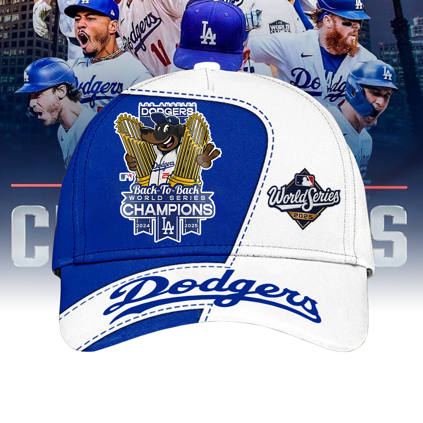PREMIUM MLB X LAD - National League Champions 2025 CLASSIC CAP V4 NDT TDT