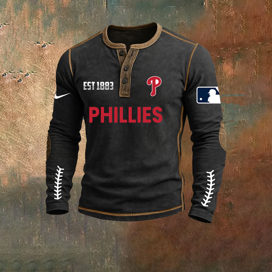 PREMIUM MLB X PHI LONG SLEEVE SHIRT NDT TDT
