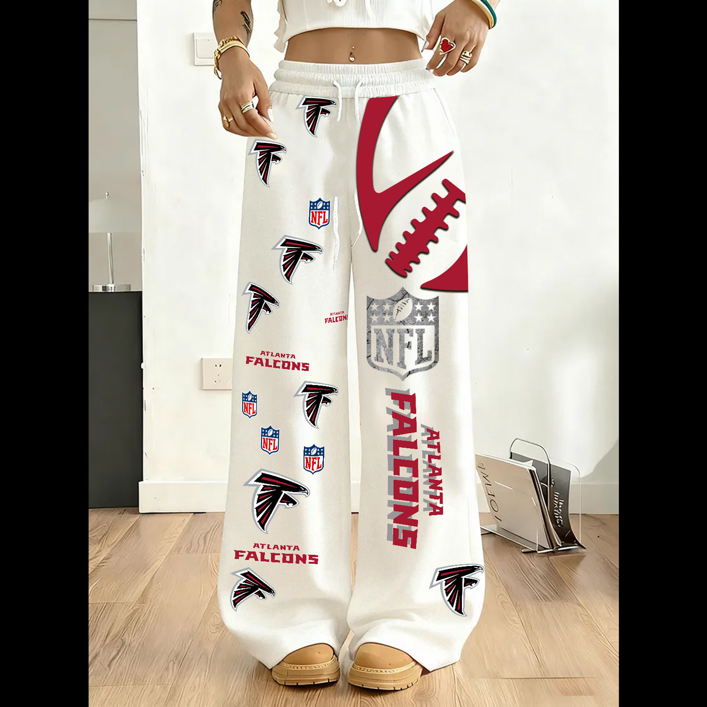 PREMIUM NFL X ATL 3D Casual Graphic Sweatpants NDT TDT