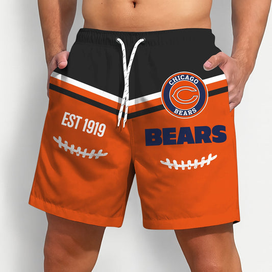 PREMIUM NFL X CHI Short Pants For Men Gifts FOR FAN 2025 NDT NHM
