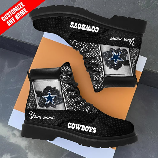 PREMIUM NFL X DAL CUSTOME CLASSIC LEATHER BOOTS NDT NHM
