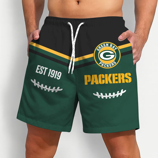 PREMIUM NFL X GB Short Pants For Men Gifts FOR FAN 2025 NDT NHM